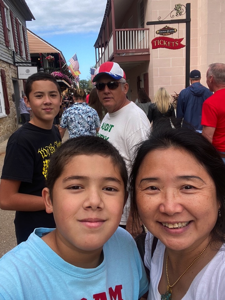 Vail Family at St. Augustine, FL