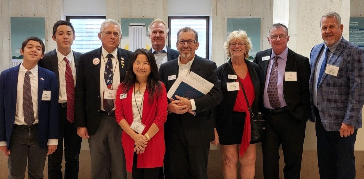 Vail family with Republican Liberty Caucus in Tallahasses, April 2023