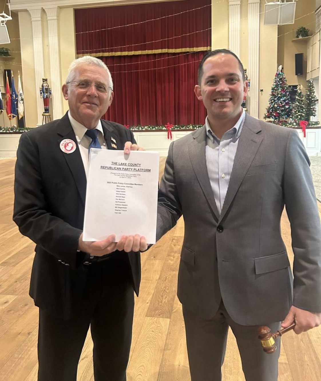 Anthony Sabatini and Tom Vail